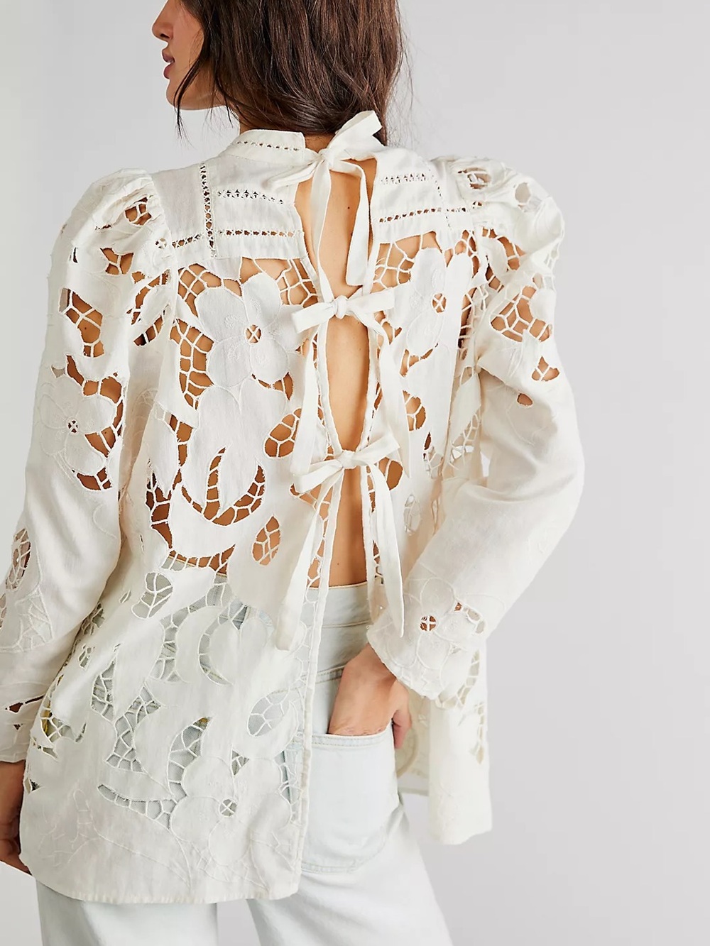 Free People Laurel Cutwork Tunic